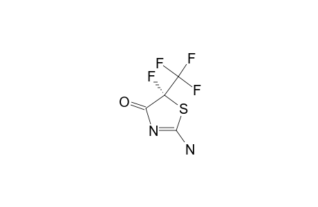 2-AMINO-5-FLUORO-5-TRIFLUOROMETHYL-THIAZOL-4-ONE