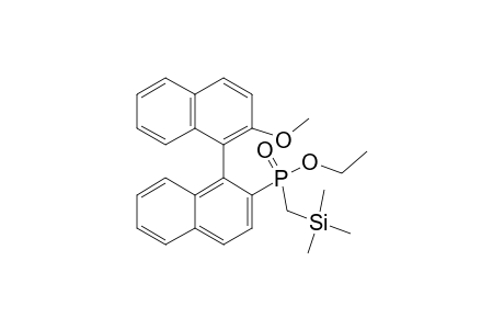 ETHYL-2-(2'-METHOXY-1,1'-BINAPHTHYL)-TRIMETHYLSILYLMETHYLPHOSPHINATE