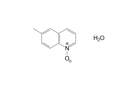 6-methylquinoline, 1-oxide, hydrate