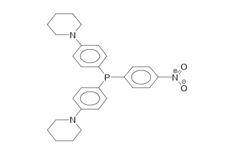 (4-NITROPHENYL)BIS(4-PIPERIDINOPHENYL)PHOSPHINE