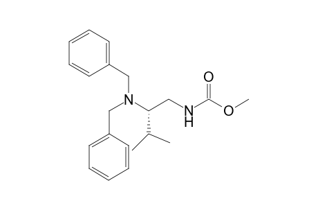 Methyl N-[(2S)-2-(dibenzylamino)-3-methyl-butyl]carbamate