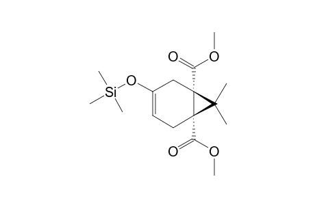 Dimethyl 7,7-dimethyl-3-trimethylsilyloxybicyclo[4.1.0]hept-3-ene-1,6-dicarboxylate