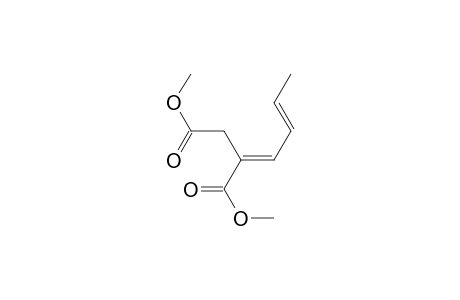 Butanedioic acid, 2-butenylidene-, dimethyl ester, (E,E)-