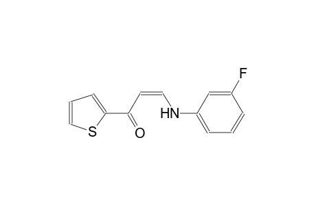 (2Z)-3-(3-fluoroanilino)-1-(2-thienyl)-2-propen-1-one