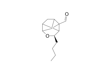 2-Formyl-4-.beta.-n-butyl-5-oxatetracyclo[4.2.1.0(2,9).0(3,7)]nonane
