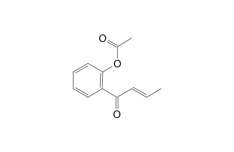 1-(2-Acetoxyphenyl)-2-buten-1-one