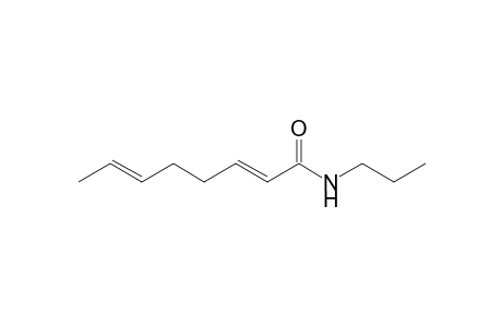 (2E,6E)-N-Propylocta-2,6-dienamide