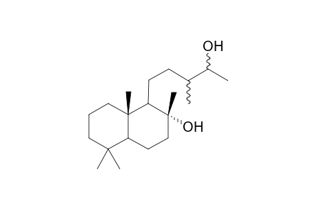 labdane-8.alpha.,14-diol steroisomer