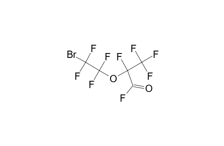 2-(2-bromo-1,1,2,2-tetrafluoro-ethoxy)-2,3,3,3-tetrafluoro-propionyl fluoride