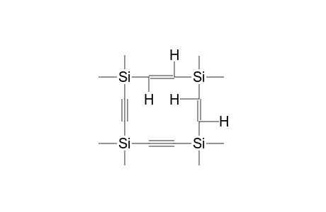 1,1,4,4,7,7,10,10-OCTAMETHYL-1,4,7,10-TETRASILACYCLODODECA-2,5-DIEN-8,11-DOYNE