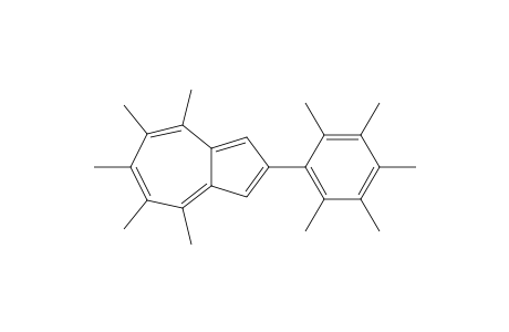 4,5,6,7,8-Pentamethyl-2-(2',3',4',5',6'-pentamethylphenyl)azulene
