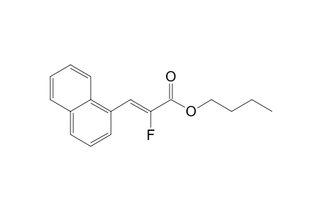 (E)-n-Butyl 3-(1-naphthyl)-2-fluoropropenoate