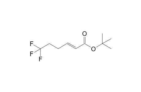 tert-Butyl (E)-(trifluoromethyl)-2-pentenoate
