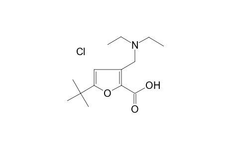 5-tert-Butyl-3-(diethylaminomethyl)furan-2-carboxylic acid hydrochloride