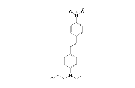 2-[Ethyl[4-[2-(4-nitrophenyl)ethenyl]phenyl]amino]ethanol