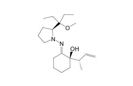 (S,R,S)-1-[2-Hydroxy-2-(but-3-en-2-yl)cyclohexylideneimino]-2-(3-methoxypent-3-yl)pyrrolidine