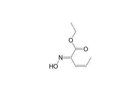 3-Pentenoic acid, 2-(hydroxyimino)-, ethyl ester, (Z,E)-