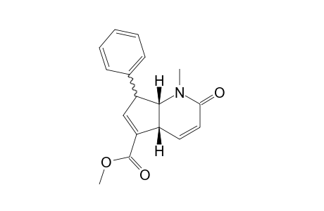 (4aR,7aS)-1-methyl-2-oxo-7-phenyl-7,7a-dihydro-4aH-cyclopenta[b]pyridine-5-carboxylic acid methyl ester