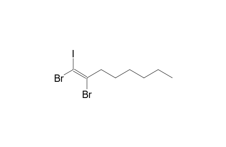 (E)-1,2-Dibromo-1-iodo-2-hexylethene