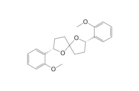 (2S,5R/S,7S)-(-)-2,7-Di(2'-methoxyphenyl)-1,6-dioxaspiro[4.4]nonane