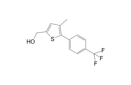 {4-Methyl-5-[4'-(trifluoromethyl)phenyl]thien-2'-yl}-methanol