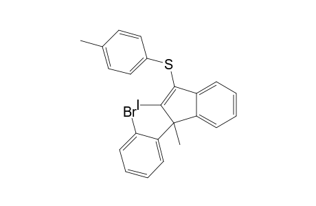 (1-(2-Bromophenyl)-2-iodo-1-methyl-1H-inden-3-yl) (p-tolyl) sulfide