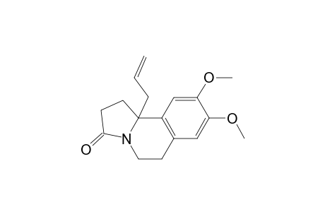 10b-Allyl-8,9-dimethoxy-1,5,6,10b-tetrahydropyrrolo[2,1-a]isoquinolin-3(2H)-one