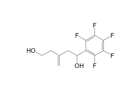 3-Methylidene-1-(pentafluorophenyl)pentane-1,5-diol