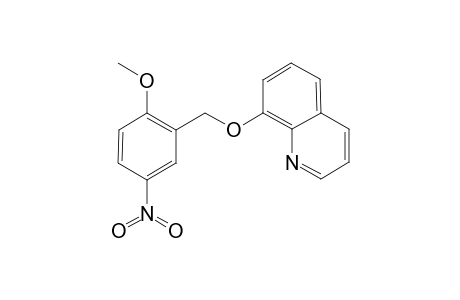 8-[(2-methoxy-5-nitrophenyl)methoxy]quinoline