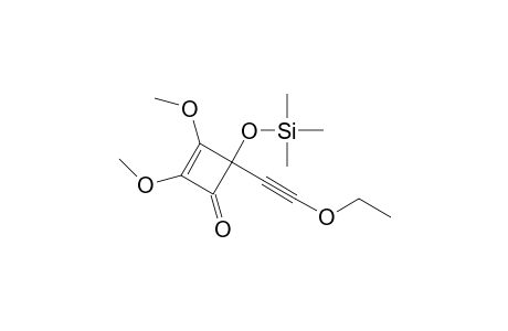 2-Cyclobuten-1-one, 4-(ethoxyethynyl)-2,3-dimethoxy-4-[(trimethylsilyl)oxy]-