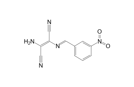 2-Butenedinitrile, 2-amino-3-[[(3-nitrophenyl)methylene]amino]-