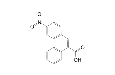 (2E)-3-(4-nitrophenyl)-2-phenylprop-2-enoic acid