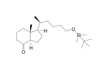 (20S)-de-A,B-20-[4-(tert-butyldimethylsilyloxy)-butyl]-pregnan-8-one