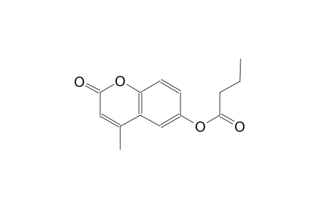 butanoic acid, 4-methyl-2-oxo-2H-1-benzopyran-6-yl ester