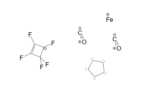 Iron, dicarbonyl(.eta.5-2,4-cyclopentadien-1-yl)(1,2,3,4,4-pentafluoro-2-cyclobuten-1-yl)-