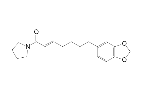1-[(2-E)-7-(3,4-METHYLENEDIOXYPHENYL)-2-HEPTENOYL]-PYRROLIDINE