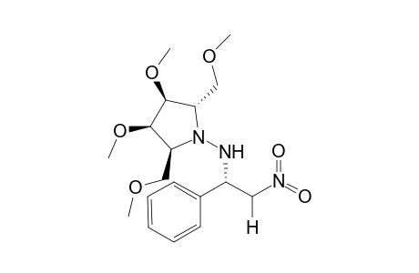 1-(1-Nitro-2-phenylethyl)amino-3,4-dimethoxy-2,5-di(methoxymethyl)pyrrolidine