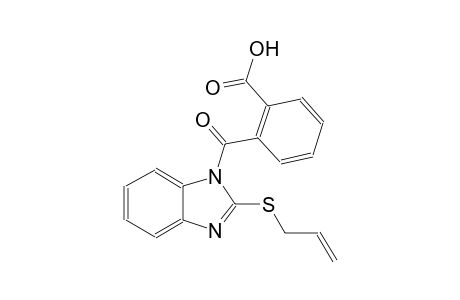 2-{[2-(allylsulfanyl)-1H-benzimidazol-1-yl]carbonyl}benzoic acid