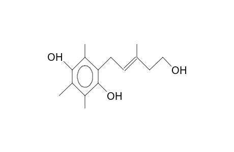 5-(2,5-Dihydroxy-3,4,6-trimethyl-phenyl)-3-methyl-4-penten-1-ol