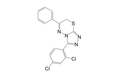 3-(2,4-dichlorophenyl)-6-phenyl-7H-[1,2,4]triazolo[3,4-b][1,3,4]thiadiazine
