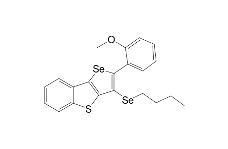 3-(butylselanyl)-2-(2-methoxyphenyl)benzo[b]selenopheno[2,3-d]thiophene