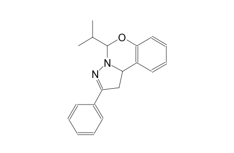 pyrazolo[1,5-c][1,3]benzoxazine, 1,10b-dihydro-5-(1-methylethyl)-2-phenyl-