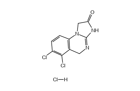 6,7-DICHLORO-3,5-DIHYDROIMIDAZO[1,2-a]QUINAZOLIN-2(1H)-ONE, MONOHYDROCHLORIDE