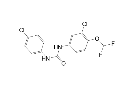 N-[3-chloro-4-(difluoromethoxy)phenyl]-N'-(4-chlorophenyl)urea