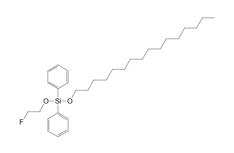 Silane, diphenyl(2-fluoroethoxy)hexadecyloxy-