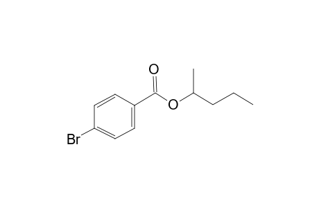 4-Bromobenzoic acid, 2-pentyl ester