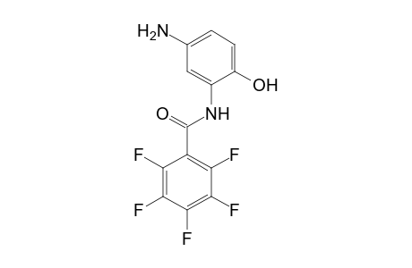 Benzamide, N-(5-amino-2-hydroxyphenyl)-2,3,4,5,6-pentafluoro-
