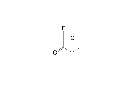 3-Pentanone, 2-chloro-2-fluoro-4-methyl-