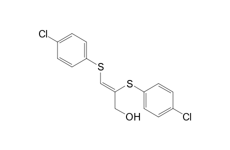 (Z)-2,3-bis[(4-chlorophenyl)sulfanyl]prop-2-en-1-ol