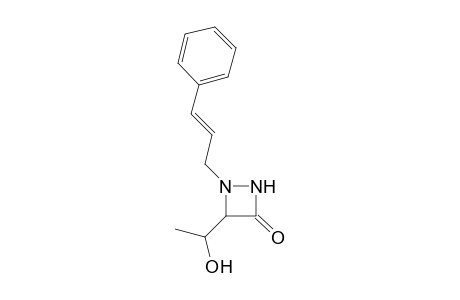 1-[(E)-cinnamyl]-4-(1-hydroxyethyl)diazetidin-3-one